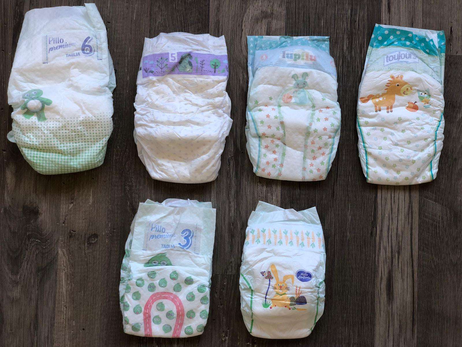 Couches bébé européennes en coton avec protection anti-fuite et absorption respirante douce en balles