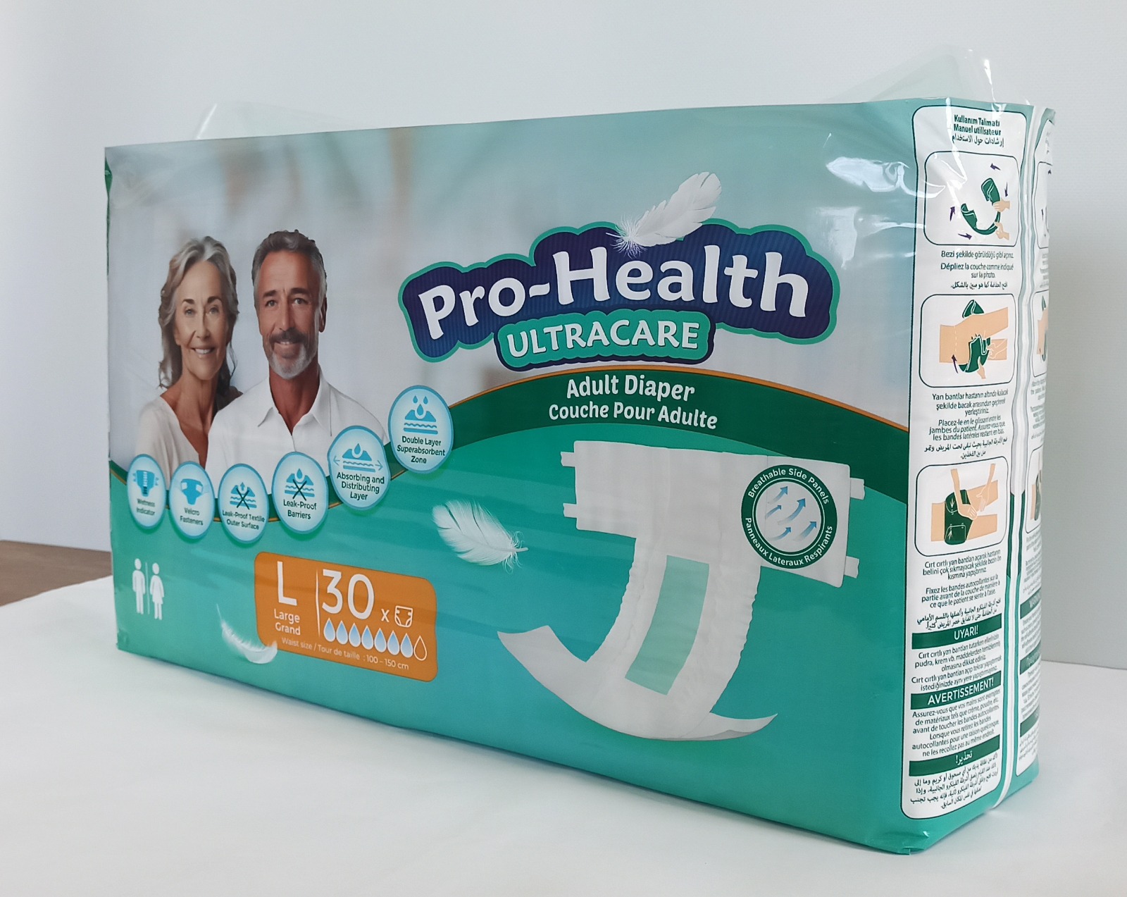 PROHEALTH ADULT DIAPERS